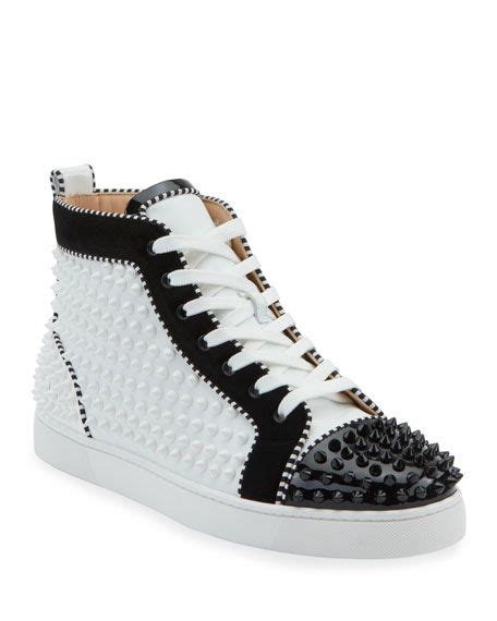 louis vuitton spike shoes|christian louboutin silver spiked shoes.